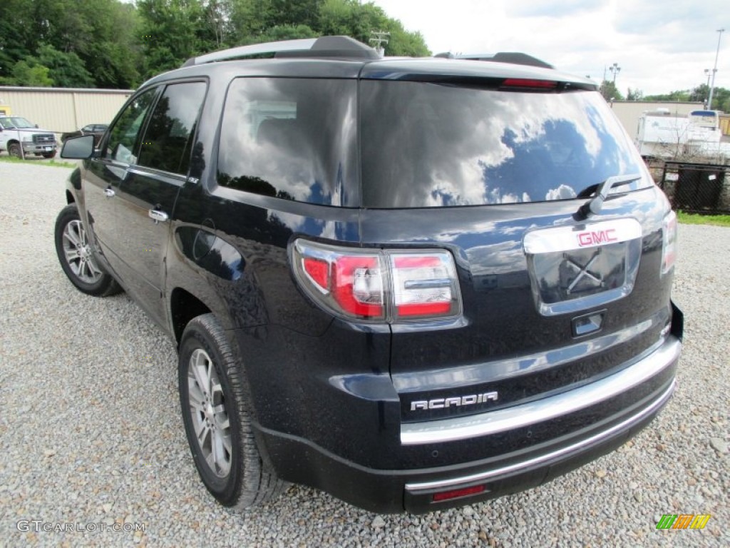 Dark Sapphire Blue Metallic 2015 GMC Acadia SLT AWD Exterior Photo #95458160