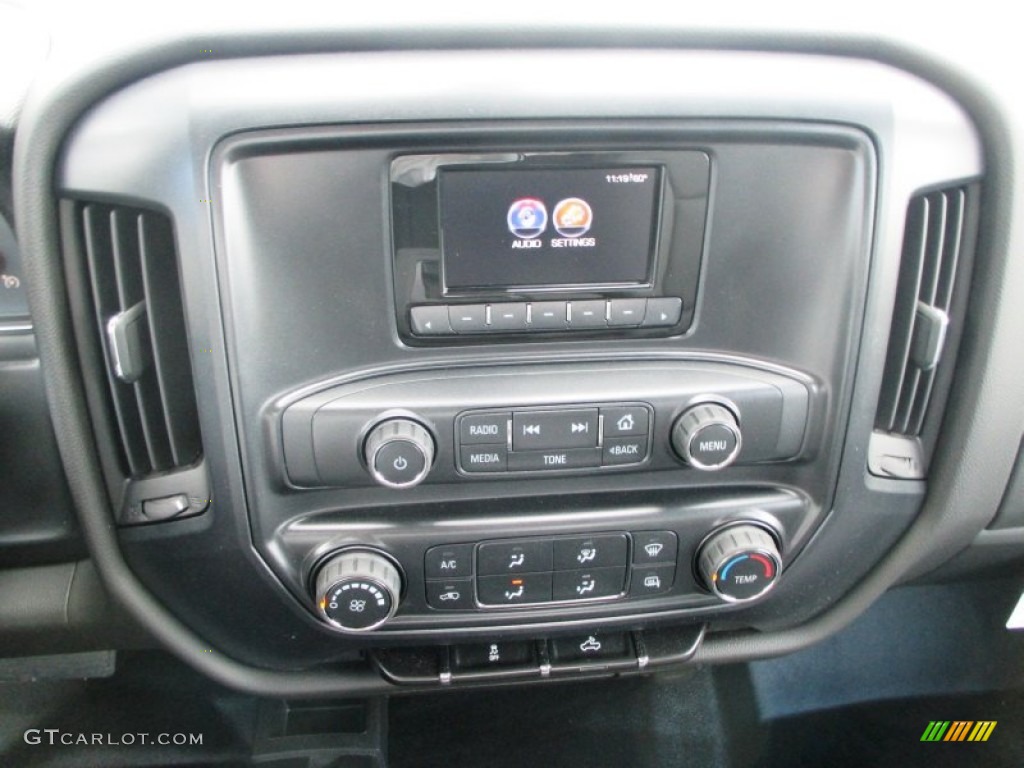 2014 GMC Sierra 1500 Double Cab 4x4 Controls Photo #95458481