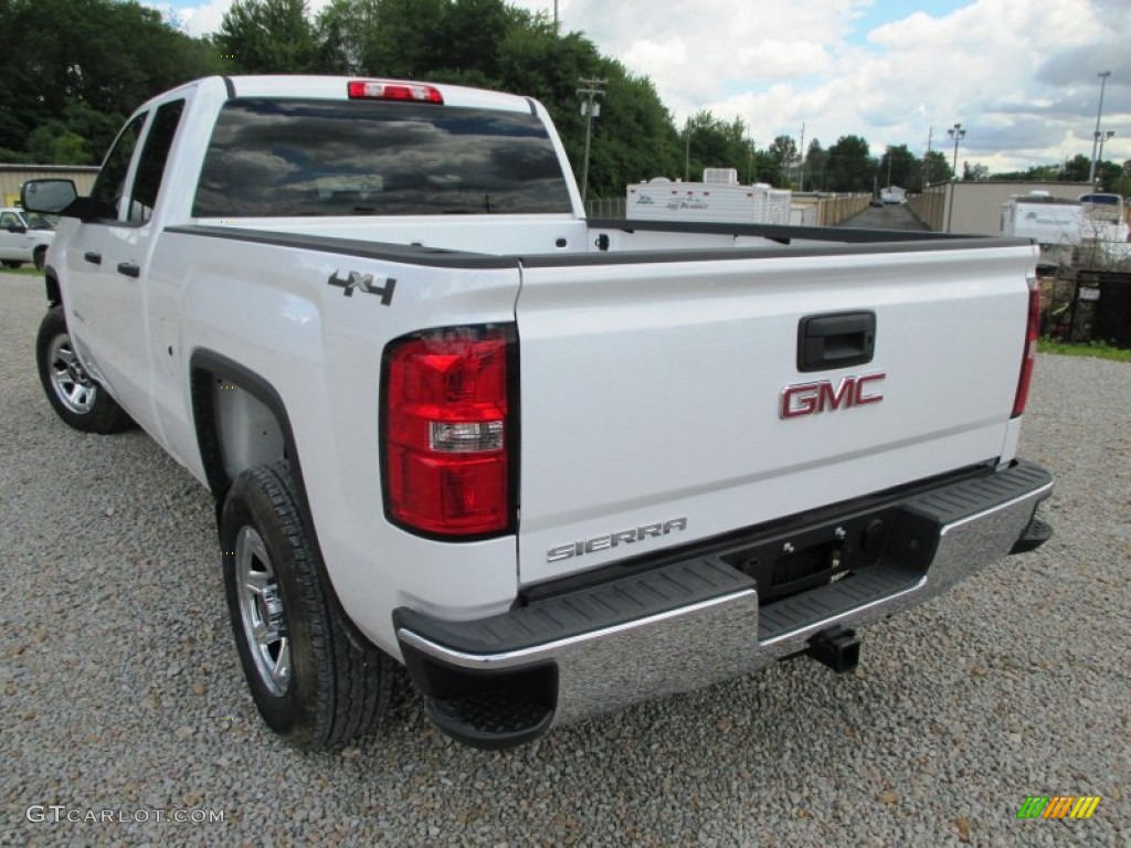 Summit White 2014 GMC Sierra 1500 Double Cab 4x4 Exterior Photo #95458685