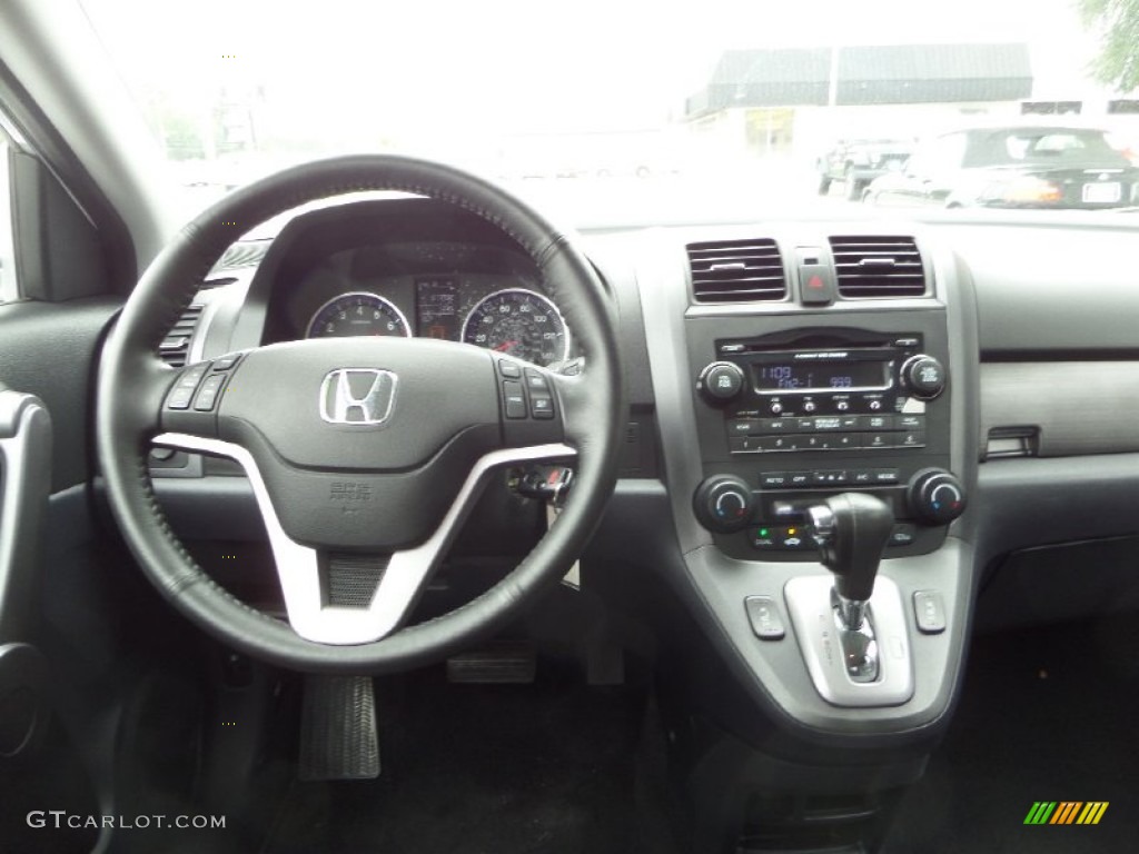 2008 Honda CR-V EX-L 4WD Gray Dashboard Photo #95458751