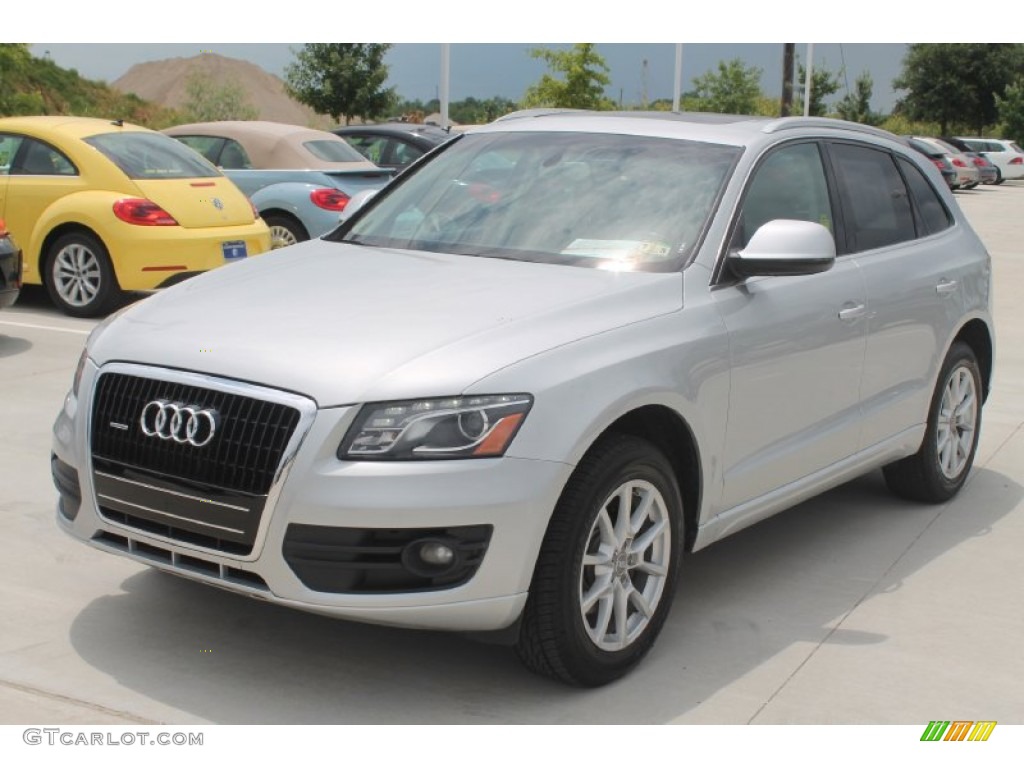 2009 Q5 3.2 Premium Plus quattro - Ice Silver Metallic / Black photo #3