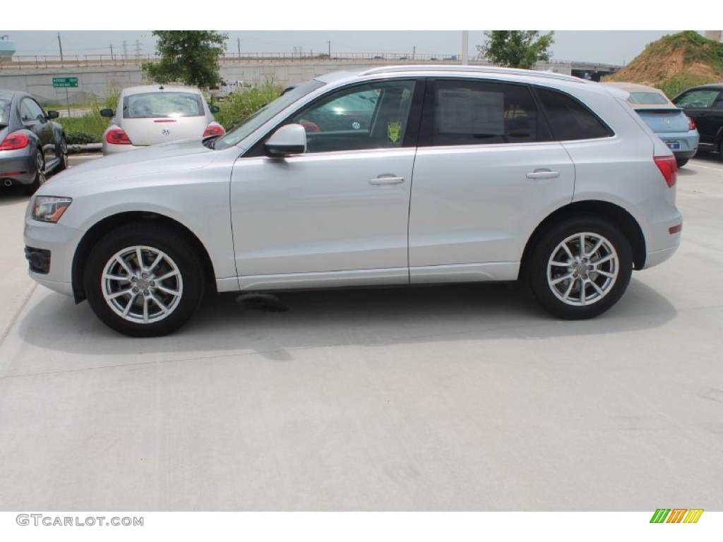 2009 Q5 3.2 Premium Plus quattro - Ice Silver Metallic / Black photo #4