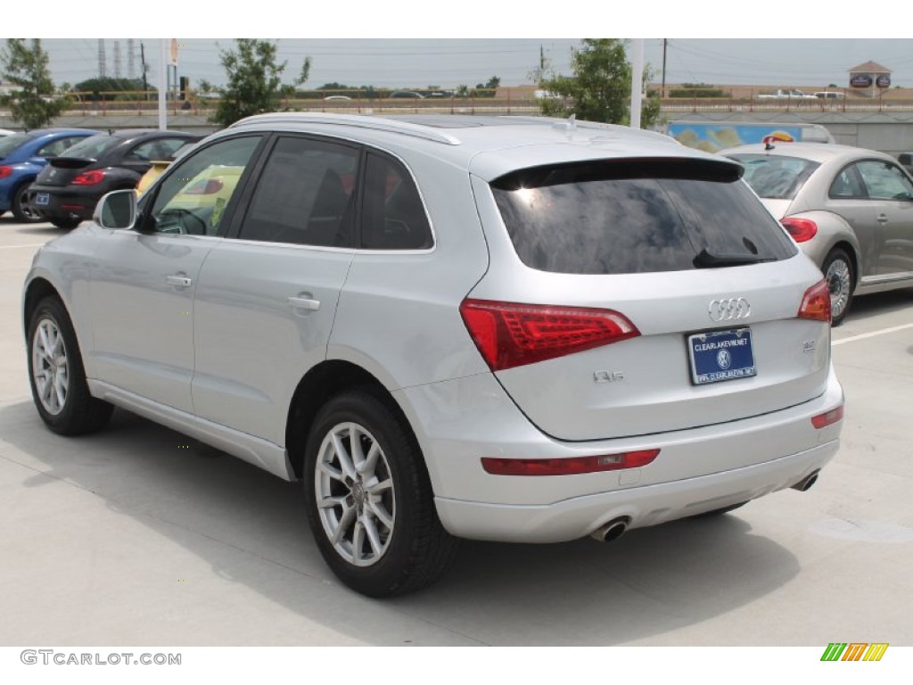 2009 Q5 3.2 Premium Plus quattro - Ice Silver Metallic / Black photo #7