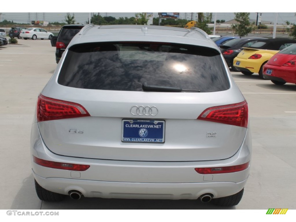 2009 Q5 3.2 Premium Plus quattro - Ice Silver Metallic / Black photo #8