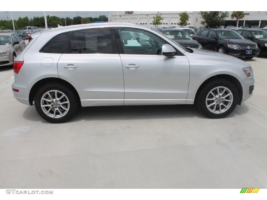 2009 Q5 3.2 Premium Plus quattro - Ice Silver Metallic / Black photo #10
