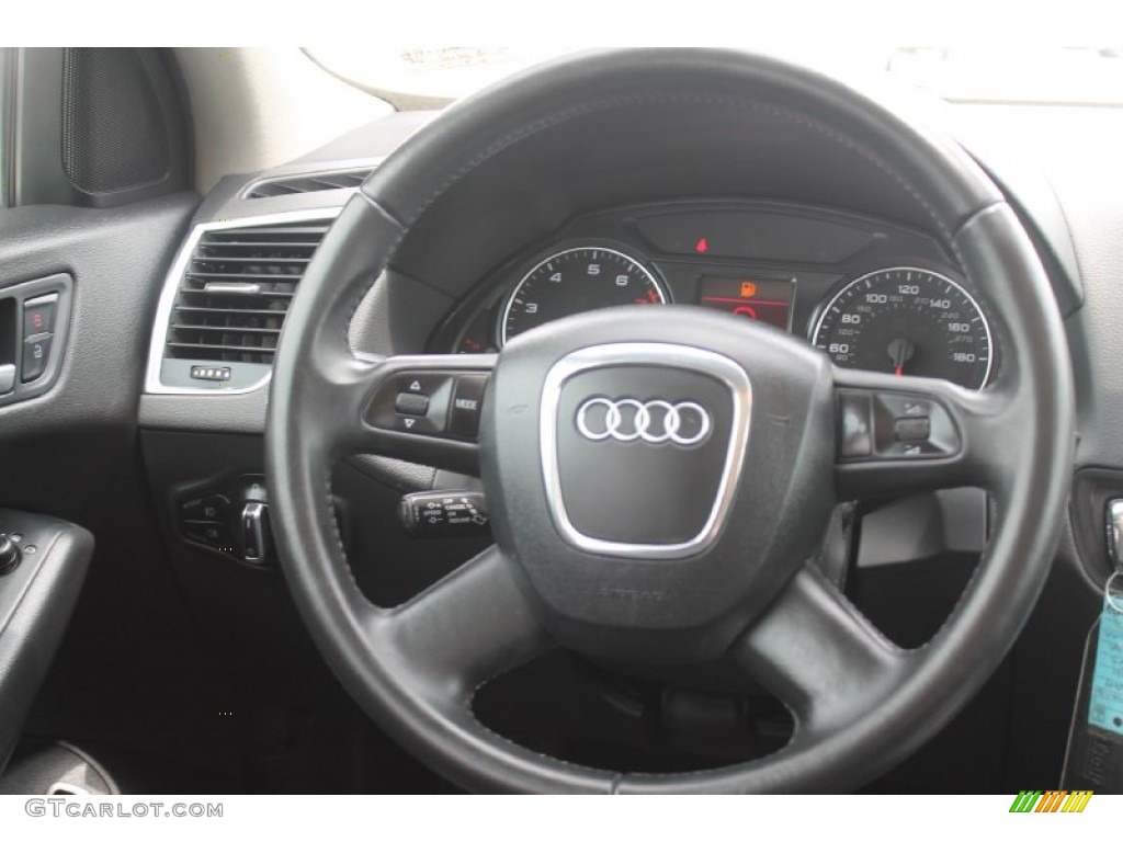 2009 Q5 3.2 Premium Plus quattro - Ice Silver Metallic / Black photo #30