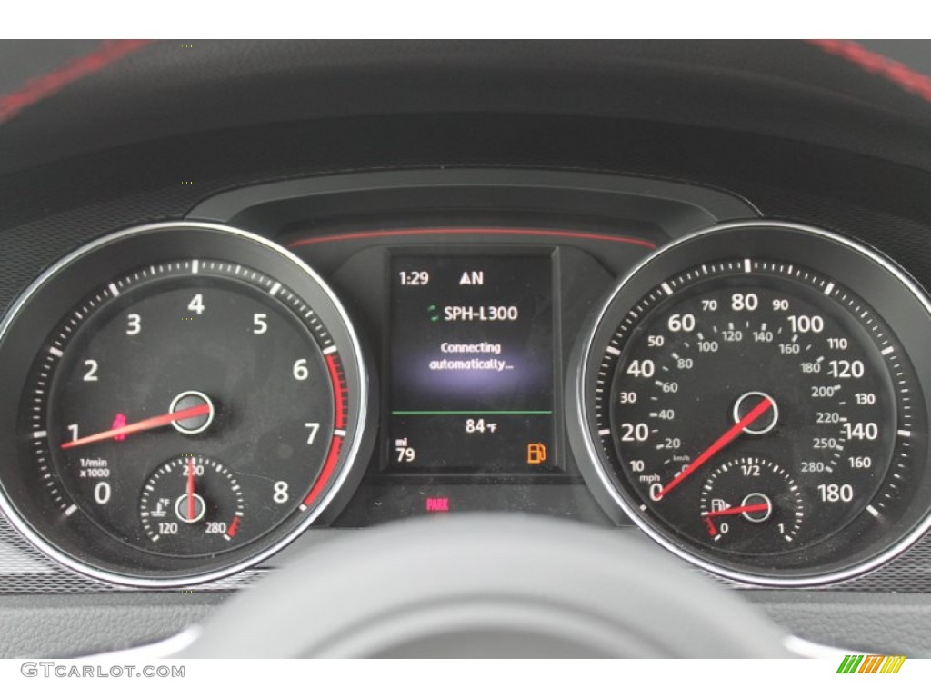 2015 Volkswagen Golf GTI 4-Door 2.0T SE Gauges Photo #95462255