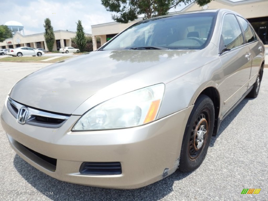2006 Accord LX Sedan - Desert Mist Metallic / Ivory photo #18