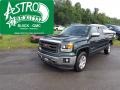 Emerald Green Metallic 2014 GMC Sierra 1500 SLT Double Cab 4x4