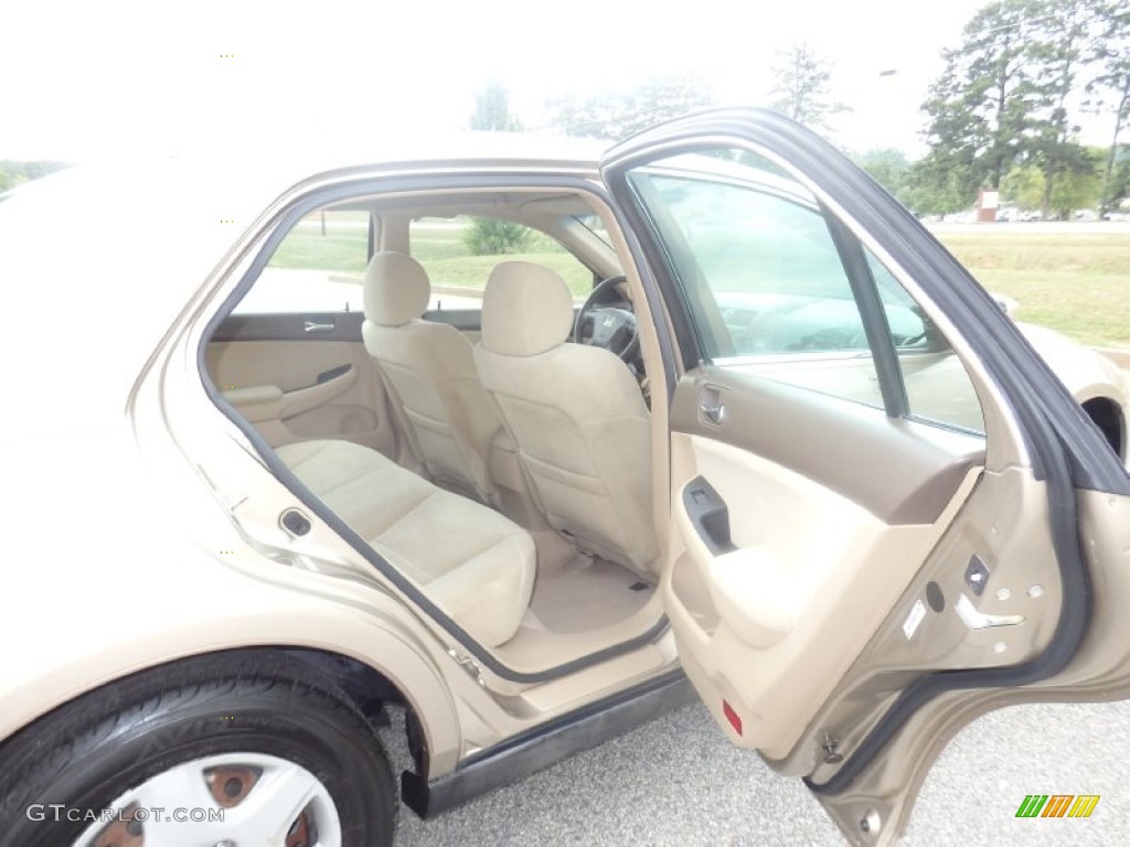2006 Accord LX Sedan - Desert Mist Metallic / Ivory photo #34