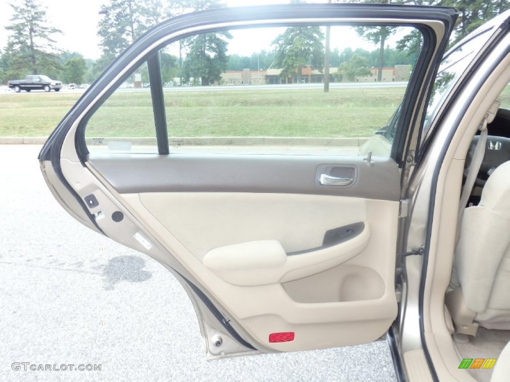 2006 Accord LX Sedan - Desert Mist Metallic / Ivory photo #35