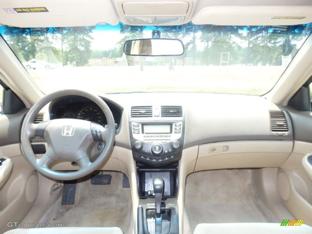 2006 Accord LX Sedan - Desert Mist Metallic / Ivory photo #45