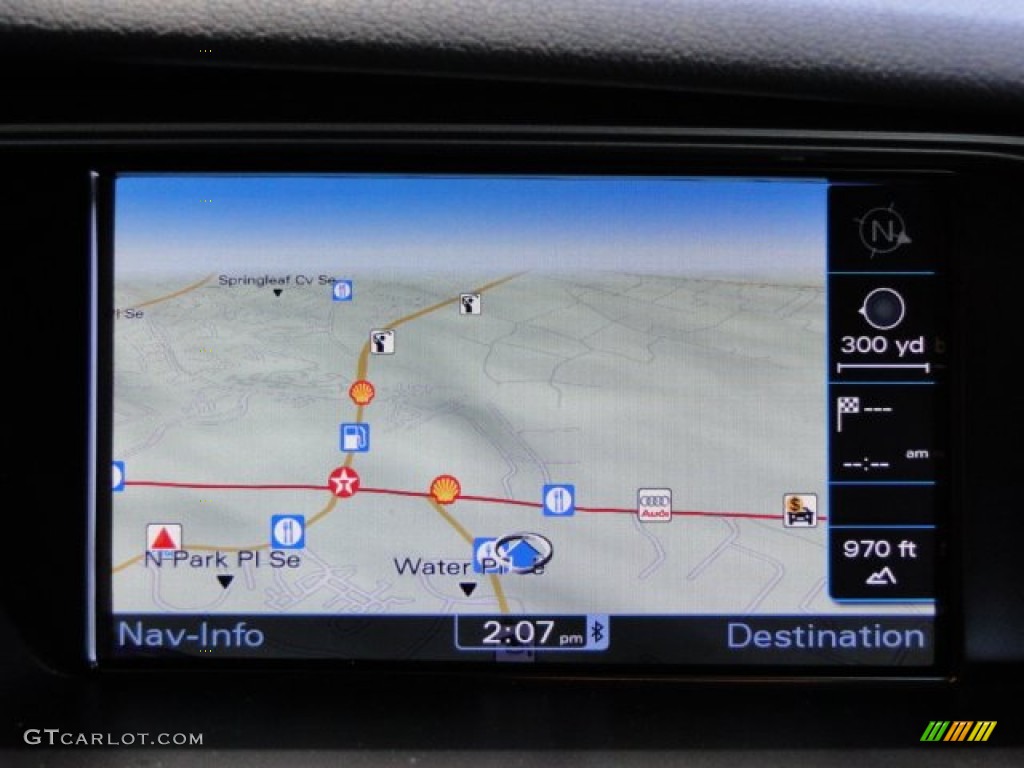 2010 Audi S4 3.0 quattro Sedan Navigation Photos