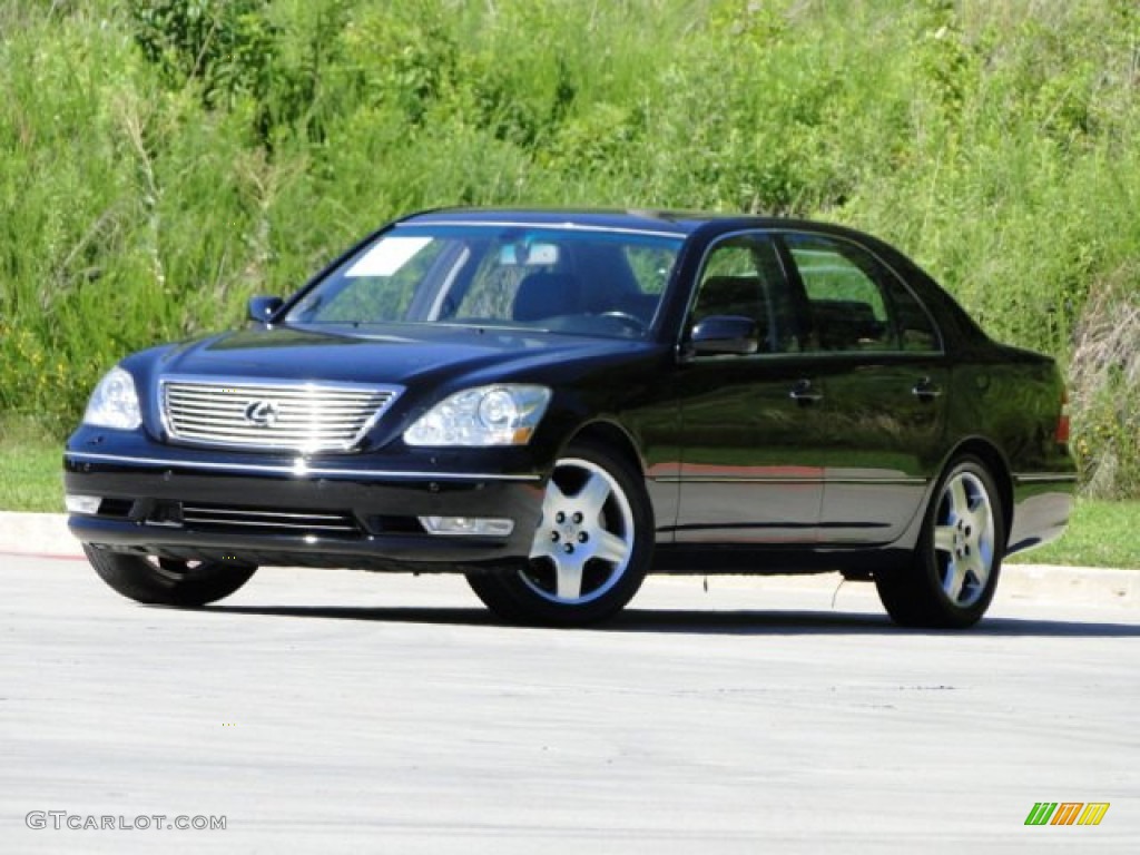 Black Onyx 2005 Lexus LS 430 Sedan Exterior Photo #95463743
