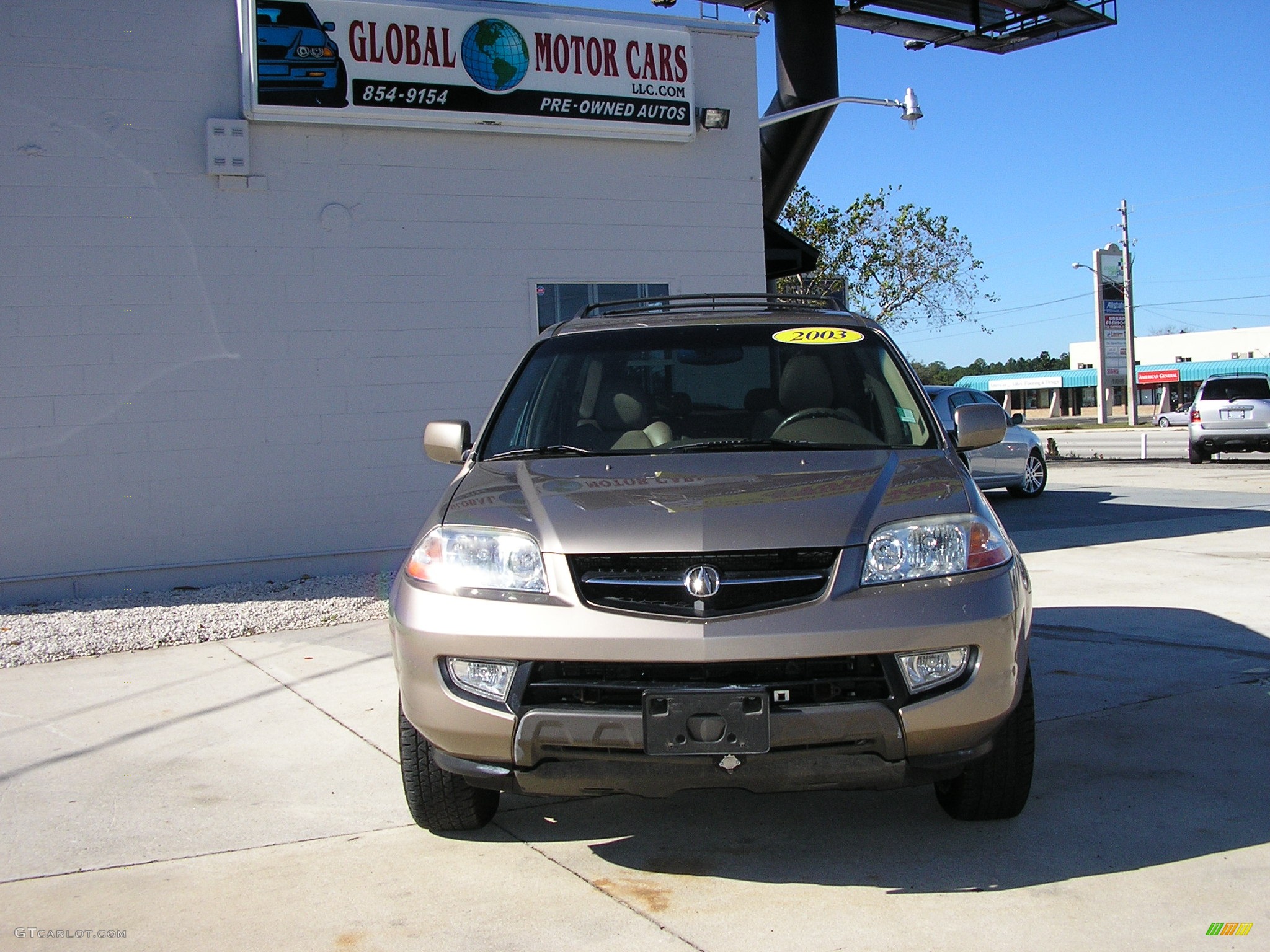 2003 MDX Touring - Sandstone Metallic / Saddle photo #2