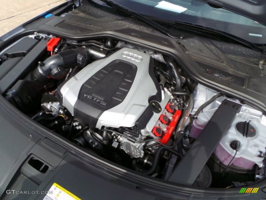 2015 Audi A8 L 3.0T quattro 3.0 Liter Supercharged FSI DOHC 24-Valve VVT V6 Engine Photo #95464808