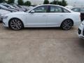 Glacier White Metallic 2015 Audi A6 3.0T Prestige quattro Sedan Exterior