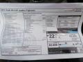 2015 Audi A6 3.0T Prestige quattro Sedan Window Sticker