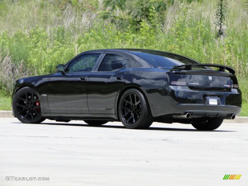 2006 Charger SRT-8 - Brilliant Black Crystal Pearl / Dark Slate Gray/Light Slate Gray photo #5