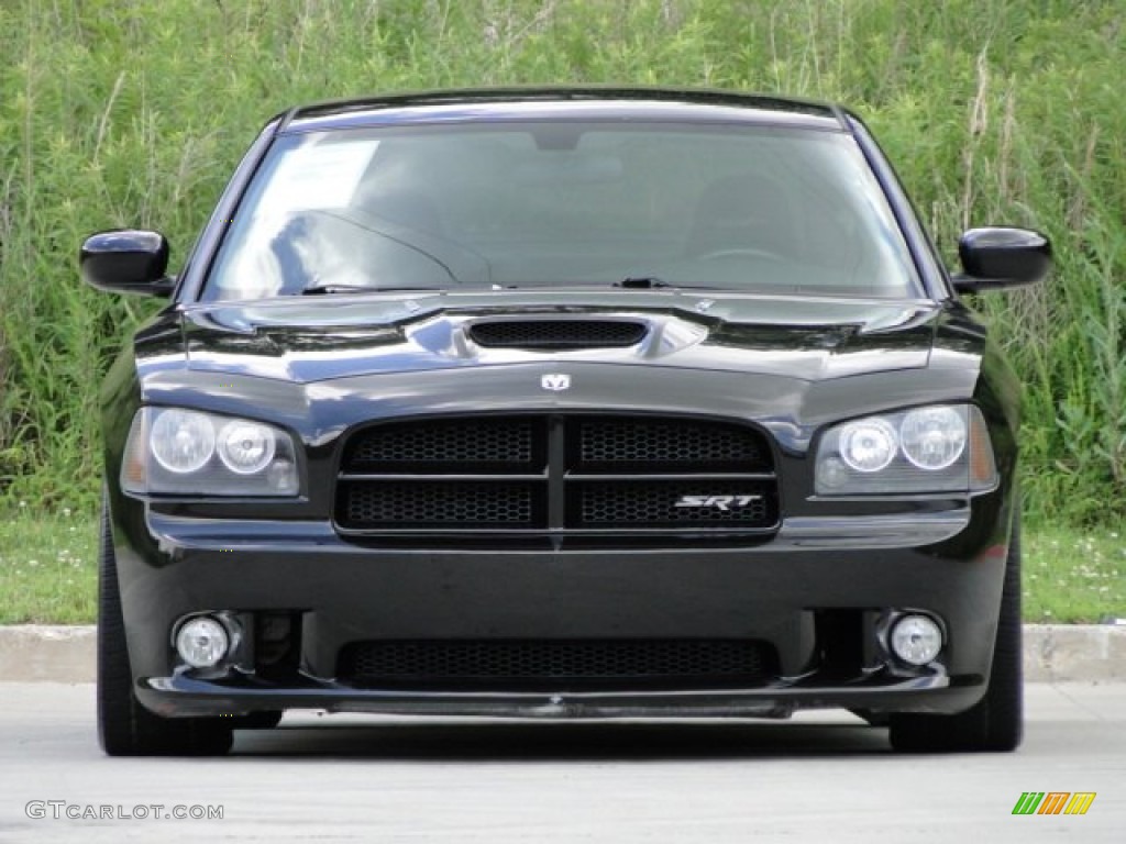 2006 Charger SRT-8 - Brilliant Black Crystal Pearl / Dark Slate Gray/Light Slate Gray photo #6