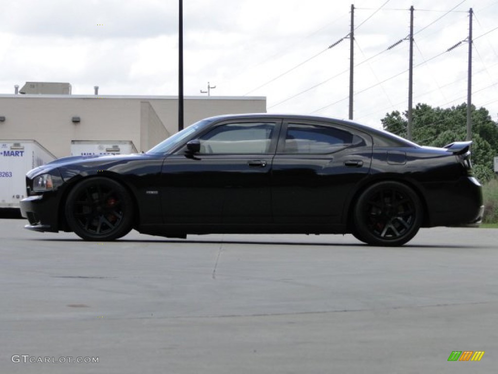 2006 Charger SRT-8 - Brilliant Black Crystal Pearl / Dark Slate Gray/Light Slate Gray photo #8