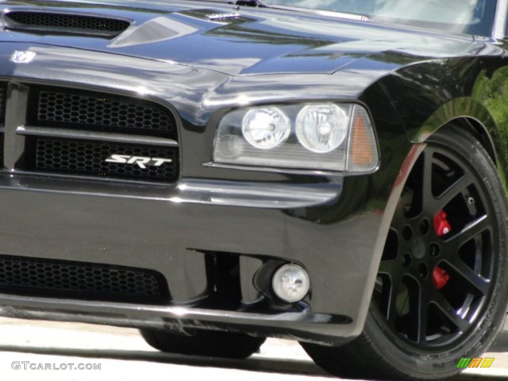 2006 Charger SRT-8 - Brilliant Black Crystal Pearl / Dark Slate Gray/Light Slate Gray photo #10