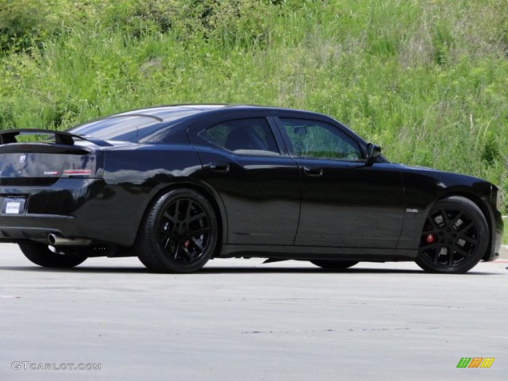 2006 Charger SRT-8 - Brilliant Black Crystal Pearl / Dark Slate Gray/Light Slate Gray photo #21