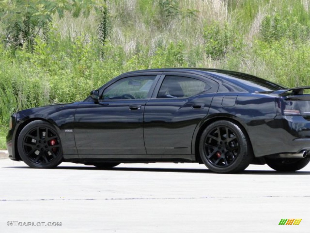 2006 Charger SRT-8 - Brilliant Black Crystal Pearl / Dark Slate Gray/Light Slate Gray photo #23