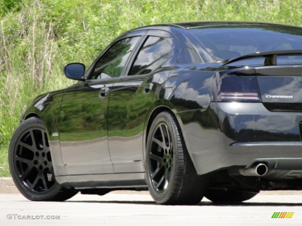 2006 Charger SRT-8 - Brilliant Black Crystal Pearl / Dark Slate Gray/Light Slate Gray photo #25
