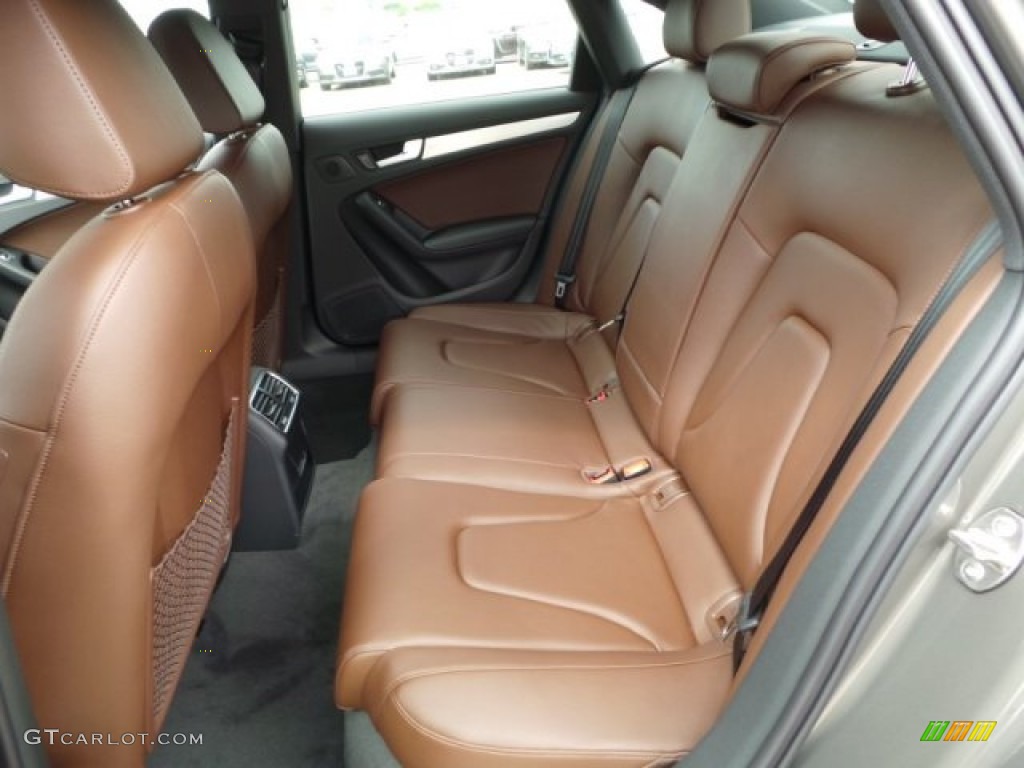Chestnut Brown/Black Interior 2015 Audi A4 2.0T Premium Plus quattro Photo #95465651