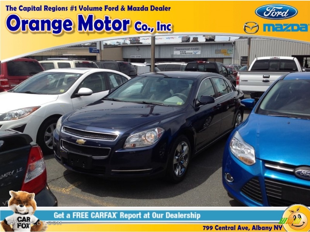 2009 Malibu LT Sedan - Imperial Blue Metallic / Ebony photo #1