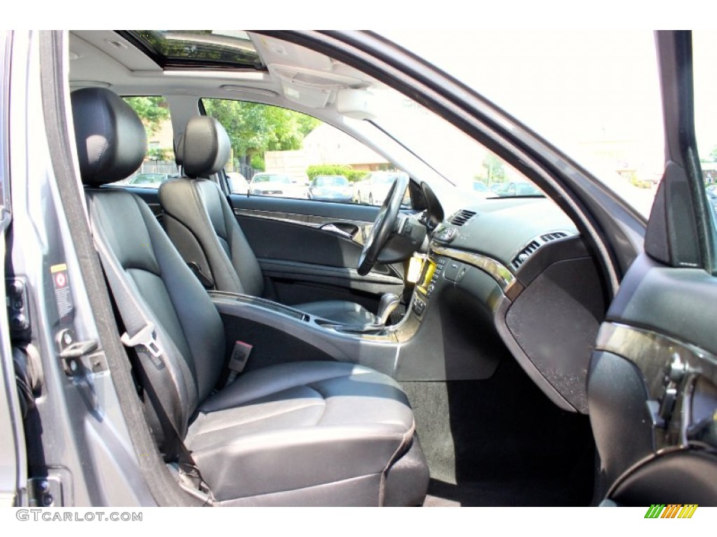 2009 E 350 4Matic Sedan - Flint Grey Metallic / Black photo #18