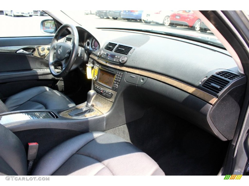 2009 E 350 4Matic Sedan - Flint Grey Metallic / Black photo #19