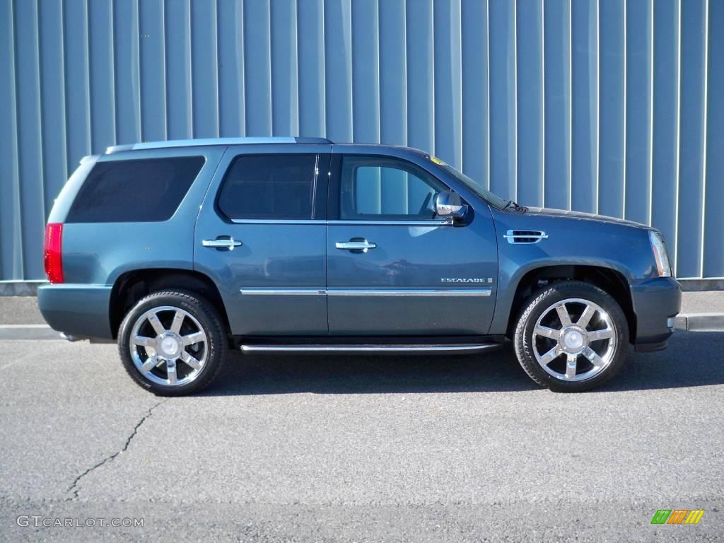 2008 Escalade AWD - Stealth Gray / Ebony photo #2