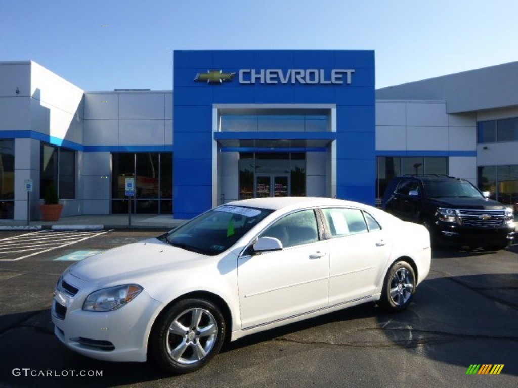 White Diamond Tricoat 2011 Chevrolet Malibu LT Exterior Photo #95469209