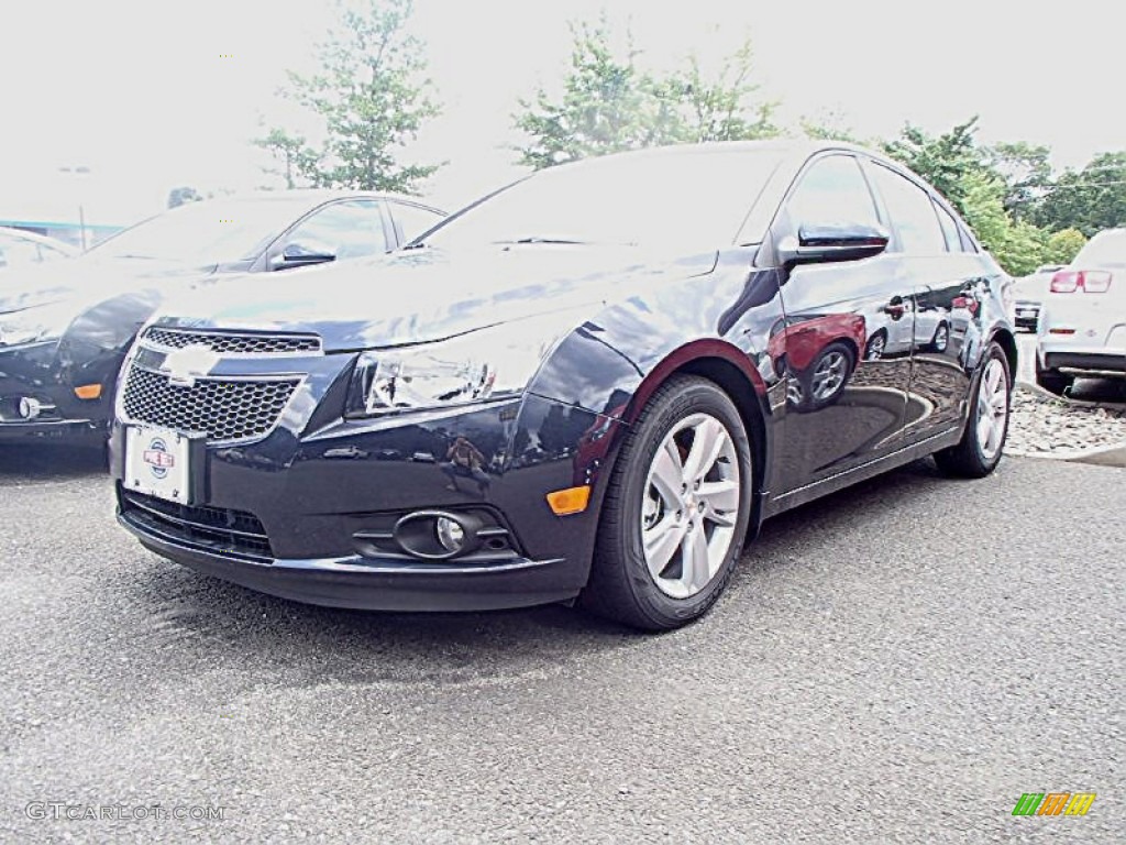 2014 Cruze Diesel - Blue Ray Metallic / Jet Black photo #1