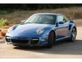 2007 Cobalt Blue Metallic Porsche 911 Turbo Coupe  photo #1