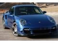 2007 Cobalt Blue Metallic Porsche 911 Turbo Coupe  photo #2