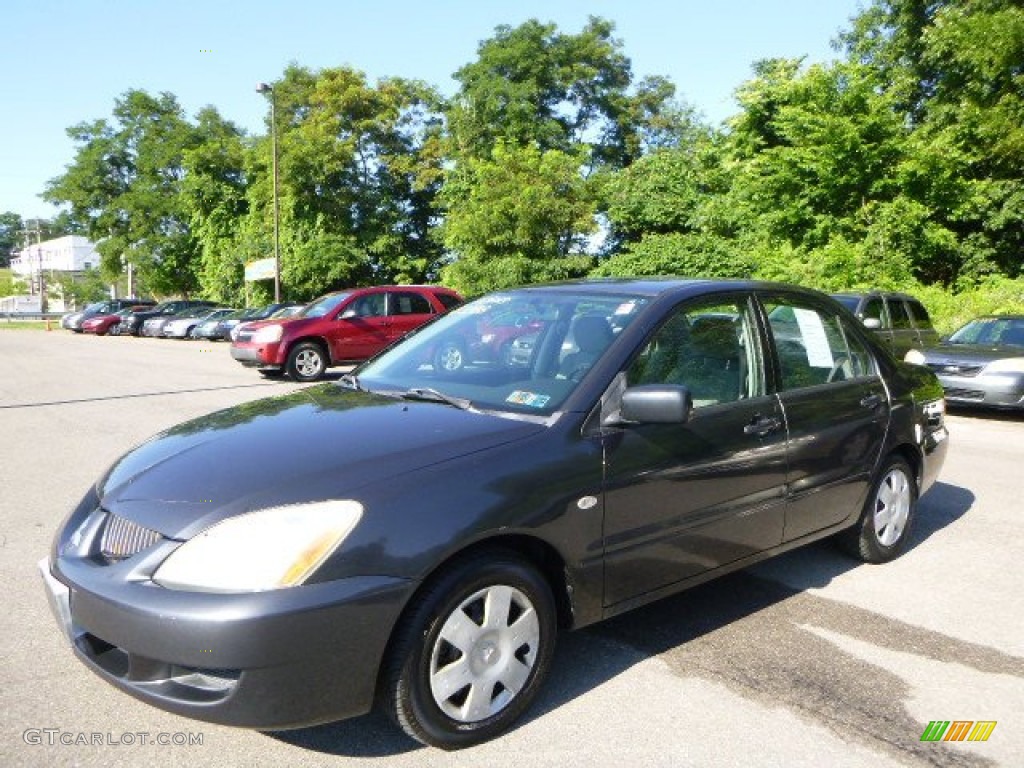 2004 Lancer ES - Labrador Black Pearl / Gray photo #1