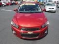 2013 Crystal Red Tintcoat Chevrolet Sonic LTZ Sedan  photo #3