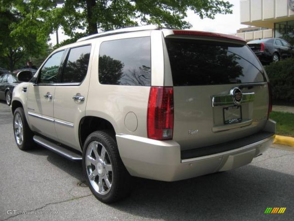 2007 Escalade AWD - Gold Mist / Ebony/Ebony photo #2