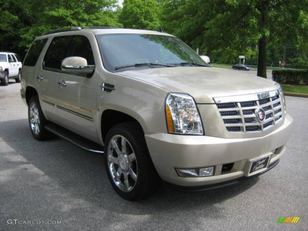 2007 Escalade AWD - Gold Mist / Ebony/Ebony photo #6