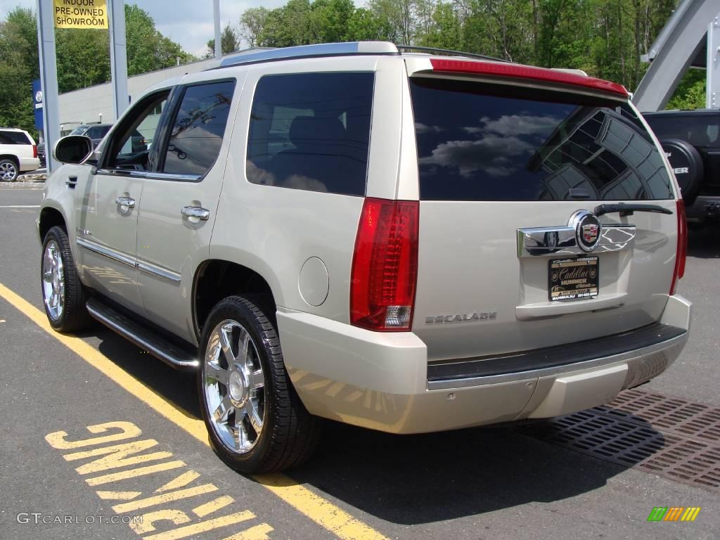 2007 Escalade AWD - Gold Mist / Ebony/Ebony photo #7