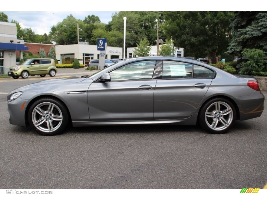 Space Gray Metallic 2014 BMW 6 Series 640i Gran Coupe Exterior Photo #95477969