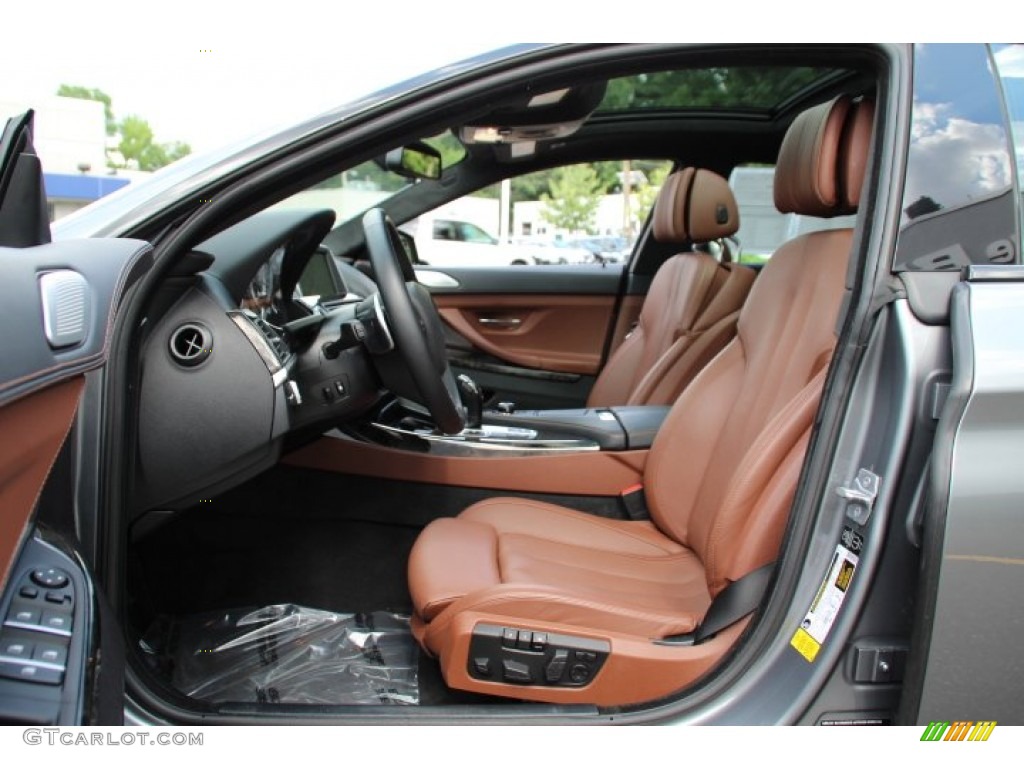 2014 BMW 6 Series 640i Gran Coupe Front Seat Photo #95478116