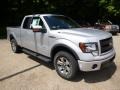 2014 Ingot Silver Ford F150 FX4 SuperCab 4x4  photo #2