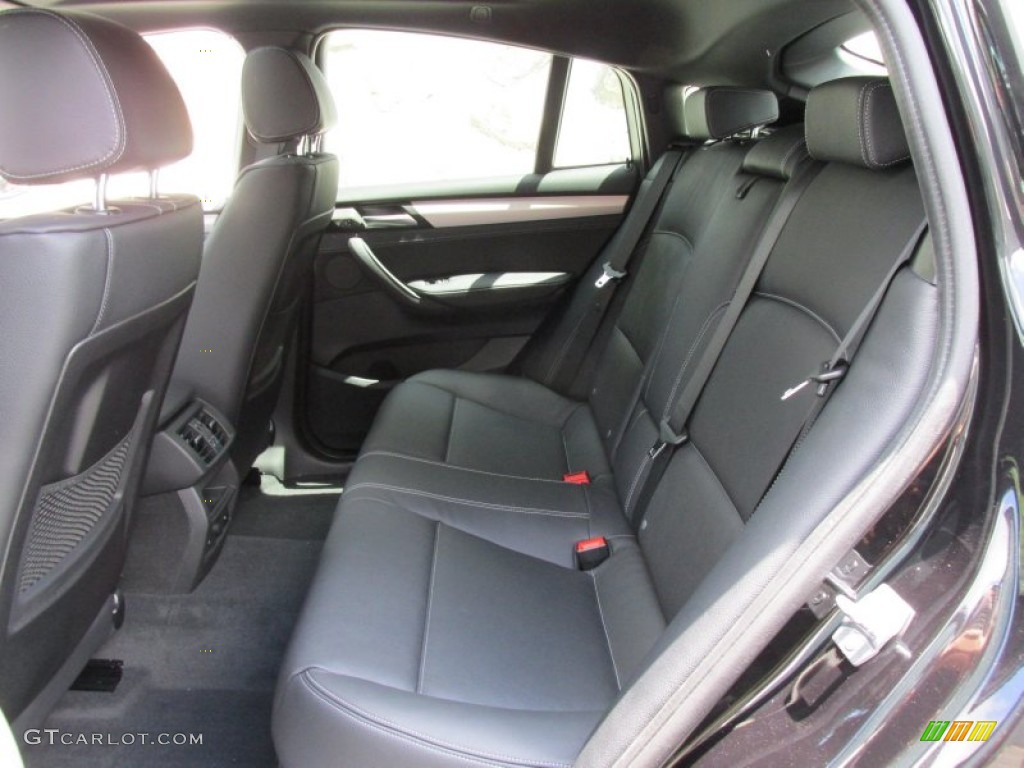 2015 BMW X4 xDrive35i Rear Seat Photo #95478635