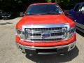 2014 Race Red Ford F150 XLT SuperCab 4x4  photo #3