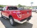2014 Race Red Ford F150 XLT SuperCab 4x4  photo #5