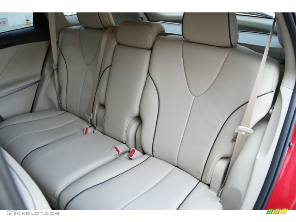 2014 Toyota Venza Limited Rear Seat Photos